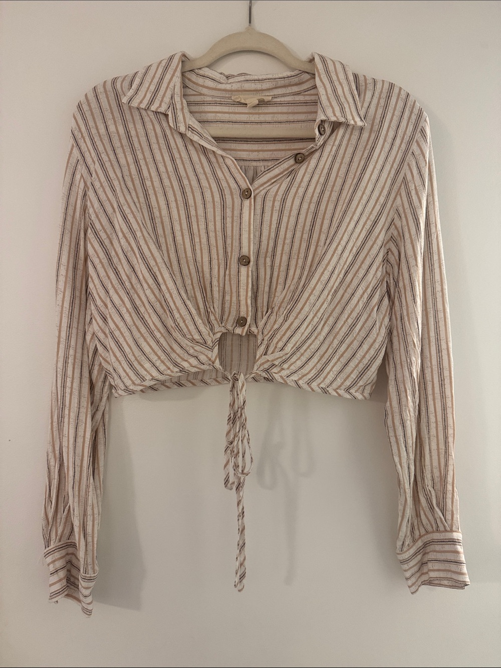 Promesa | Cropped Striped Top